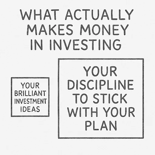 Discipline doesn't show up on your portfolio dashboard, but it drives every gain